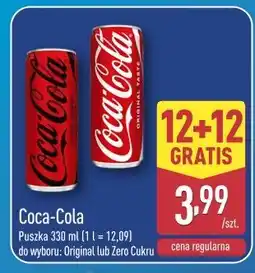 ALDI Coca-Cola Puszka oferta