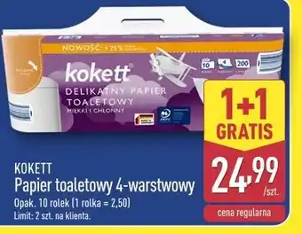 ALDI Kokett Papier toaletowy 4-warstwowy oferta