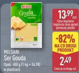 ALDI Milsani Ser Gouda w plastrach oferta