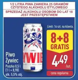 ALDI Piwo Żywiec Puszka oferta