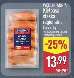 ALDI Wędliniarnia Kiełbasa śląska regionalna oferta