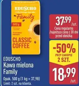 ALDI EDUSCHO Kawa mielona Family oferta