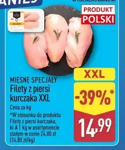 ALDI MIĘSNE SPECJAŁY Filety z piersi kurczaka XXL oferta
