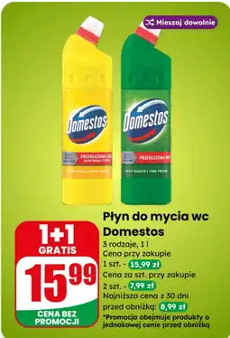 Dino Płyń do mycia wc Domestos oferta