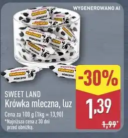 ALDI Sweet Land Krówka mleczna, luz oferta