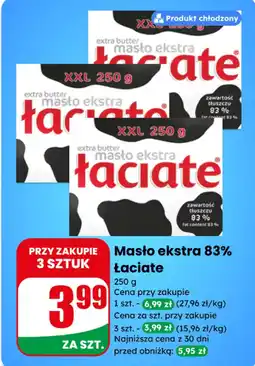 Dino Masło ekstra 83% Łaciate oferta