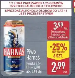 ALDI Harnaś Piwo Jasne Pełne oferta