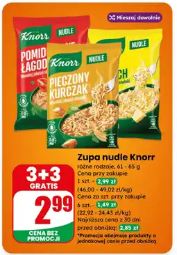Dino Zupa nudle Knorr oferta