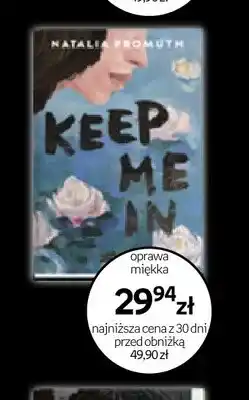 Empik Książka Keep Me In Natalia Fromuth oferta