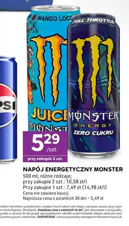 Stokrotka Express Napój energetyczny Monster oferta