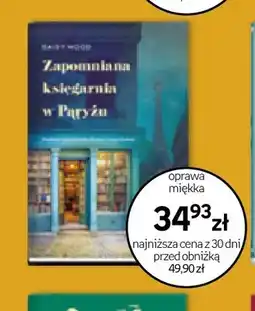 Empik Książka Zapomniana księgarnia w Paryżu Daisy Wood oprawa miękka oferta