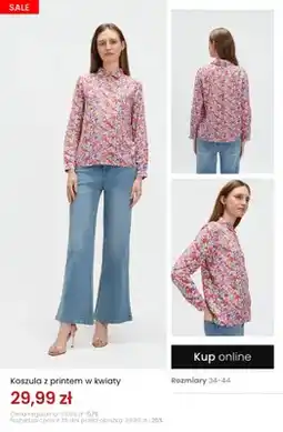 Top Secret Koszula z printem w kwiaty oferta