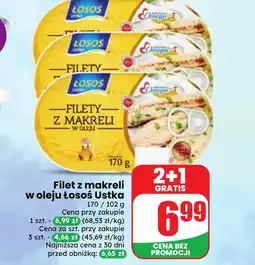 Dino Filet z makreli Łosoś Ustka oferta