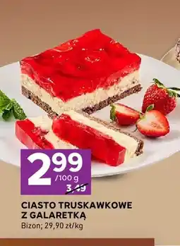 Stokrotka Ciasto truskawkowe z galaretką Bizon oferta