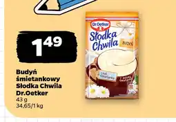 Netto Budyń śmietankowy Słodka Chwila Dr.Oetker oferta