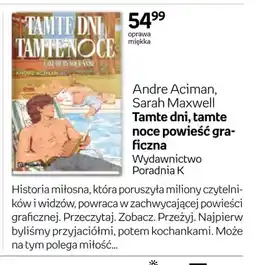 Empik Komiks Tamte dni, tamte noce powieść graficzna Poradnia K oferta