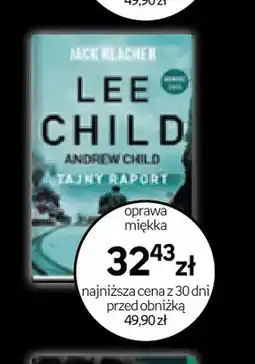 Empik Książka Tajny raport Lee Child Andrew oferta