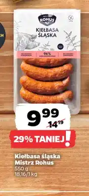 Netto Kiełbasa śląska Mistrz Rohus oferta