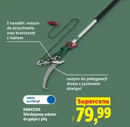 Lidl Sekator Parkside oferta
