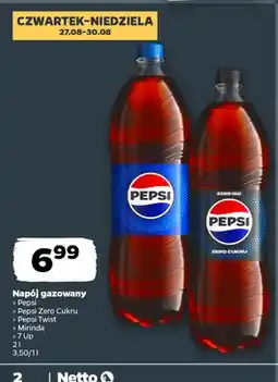 Netto Napój gazowany Pepsi oferta