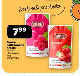 Netto Owoce liofilizowane malina Kresto oferta