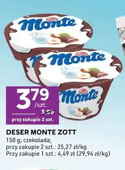 Stokrotka Deser Monte czekolada Zott oferta