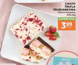 Stokrotka Ciasto trufla truskawkowa Cukiernia Staropolska oferta