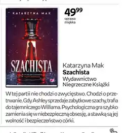 Empik Książka Szachista Katarzyna Mak oferta