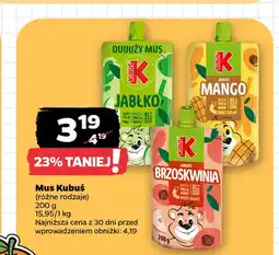 Netto Mus jabłko Kubuś oferta