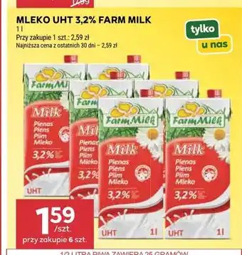 Stokrotka Mleko UHT Farm Milk 3,2% oferta