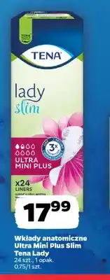 Netto Wkłady anatomiczne Ultra Mini Plus Slim Tena Lady oferta