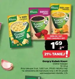Netto Gorący Kubek 4 sery z grzankami Knorr oferta