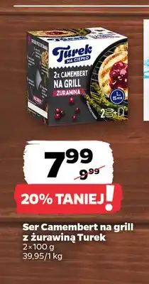 Netto Ser Camembert na grill z żurawiną Turek 2-pak oferta