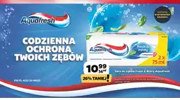 Netto Pasta do zębów Fresh & Minty Aquafresh 2-pak oferta