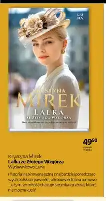 Empik Książka Lalka ze Złotego Wzgórza Krystyna Mirek oferta