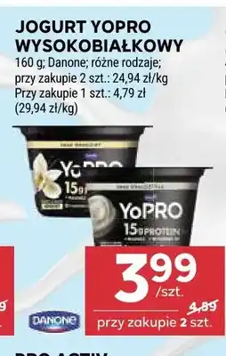 Stokrotka Jogurt wysokobiałkowy YoPRO Danone oferta