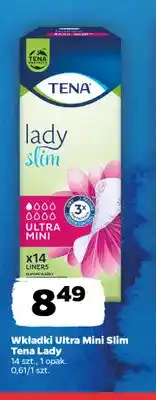 Netto Wkładki Ultra Mini Slim Tena Lady oferta