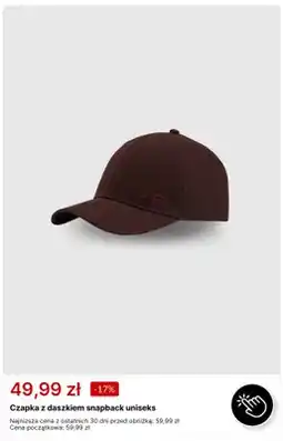 4F Czapka z daszkiem snapback uniseks 4F oferta