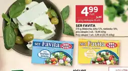 Stokrotka Ser Favita żółta Mlekovita 12% oferta