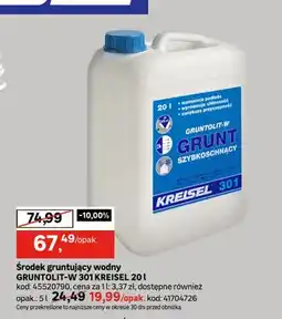Leroy Merlin Środek gruntujący wodny Kreisel Gruntolit-W oferta