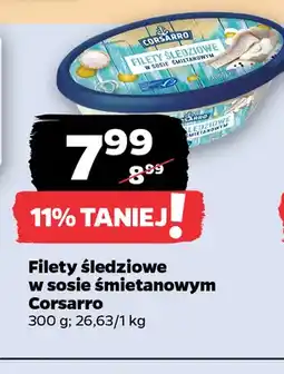 Netto Filety śledziowe w sosie śmietanowym Corsarro oferta