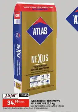 Leroy Merlin Tynk gipsowo-cementowy Atlas Nexus oferta