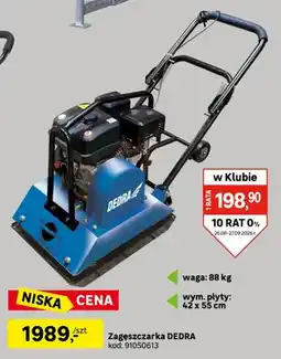 Leroy Merlin Zagęszczarka Dedra oferta