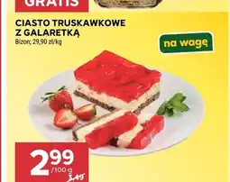 Stokrotka Ciasto truskawkowe z galaretką Bizon oferta