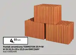 Leroy Merlin Pustak ceramiczny Termoton 25 P+W kl.15 Owczary oferta