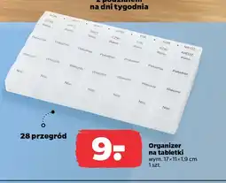 Netto Organizer na tabletki 28 przegród oferta
