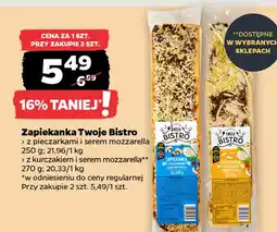 Netto Zapiekanka z pieczarkami i serem mozzarella Twoje Bistro oferta