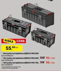 Leroy Merlin Skrzynka narzędziowa Qbrick Pro 500 oferta