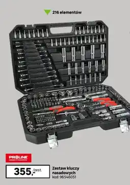 Leroy Merlin Zestaw kluczy nasadowych Proline 216 elementów oferta
