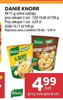Stokrotka Danie Knorr 4 Sery oferta